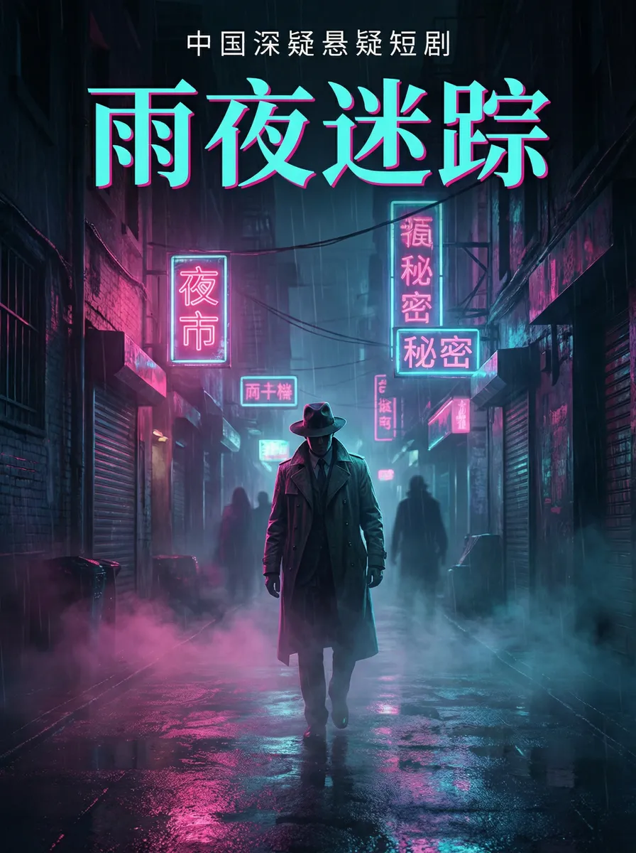 51黑料吃瓜网 悬疑追踪短剧 - 雨夜迷踪海报