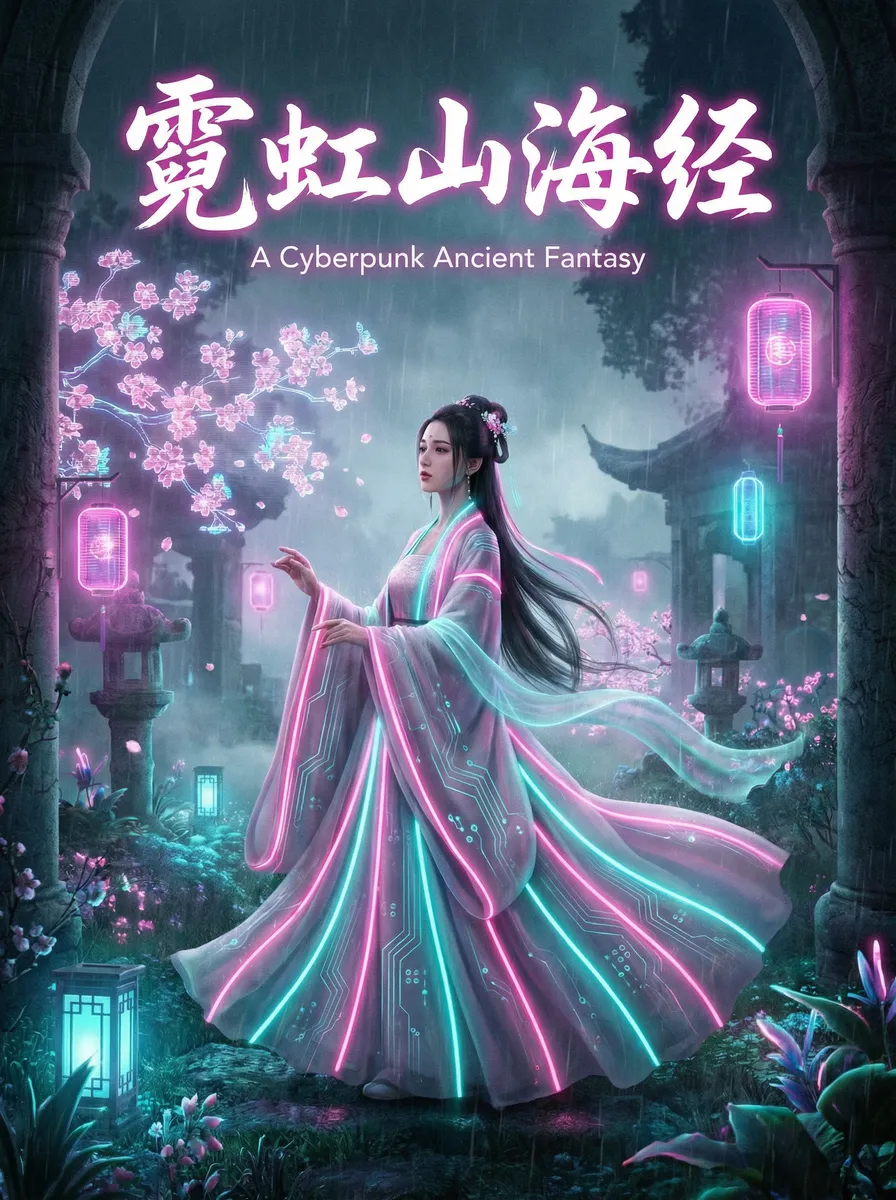 51黑料吃瓜网 古风奇缘短剧 - 霓虹山海经海报